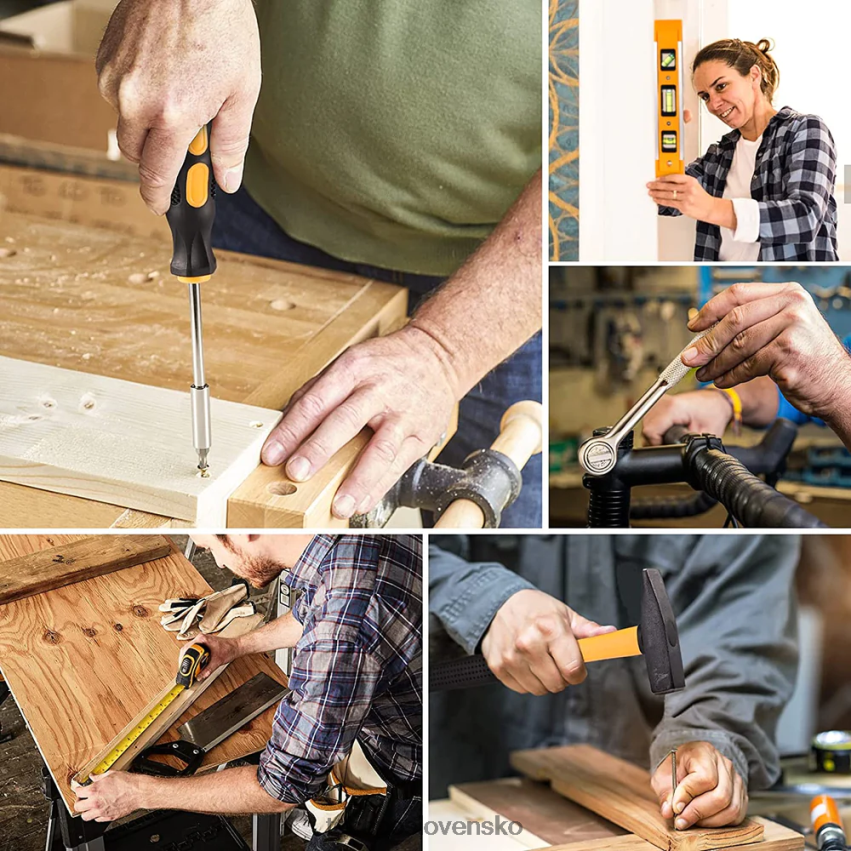 Súprava domáceho náradia 102ks TECCPO iné zbierky V6RH8X62