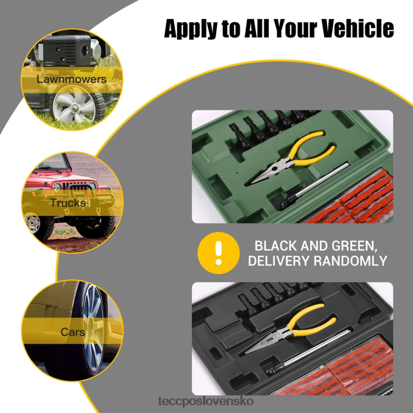 súprava na opravu pneumatík TECCPO iné zbierky V6RH8X61