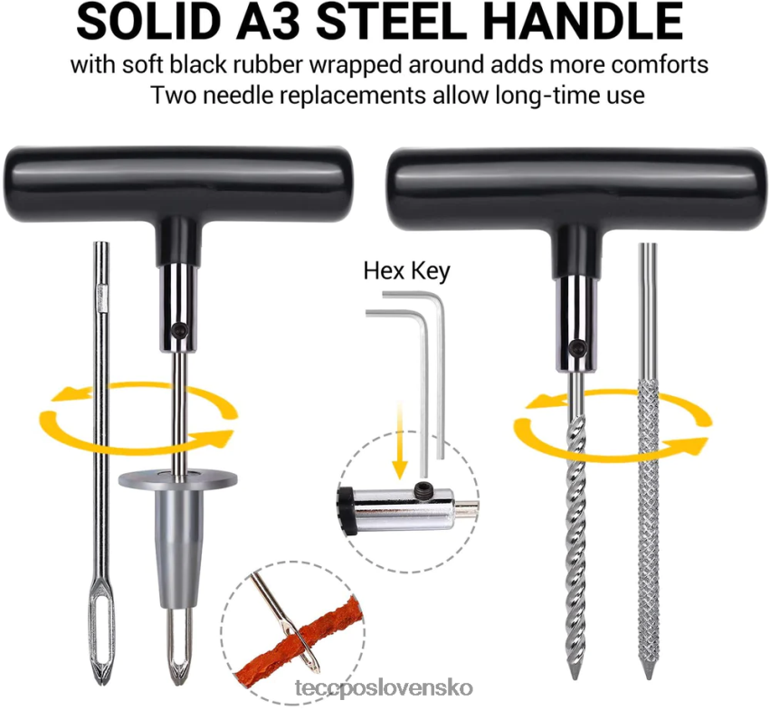 súprava na opravu pneumatík TECCPO iné zbierky V6RH8X61