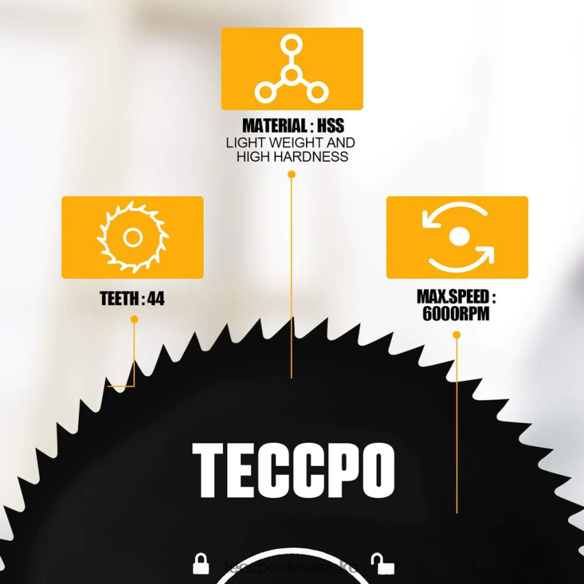 kotúč okružnej píly TECCPO príslušenstvo V6RH8X32