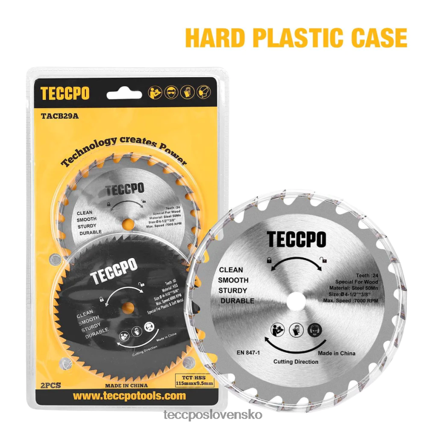 kotúč okružnej píly TECCPO príslušenstvo V6RH8X32
