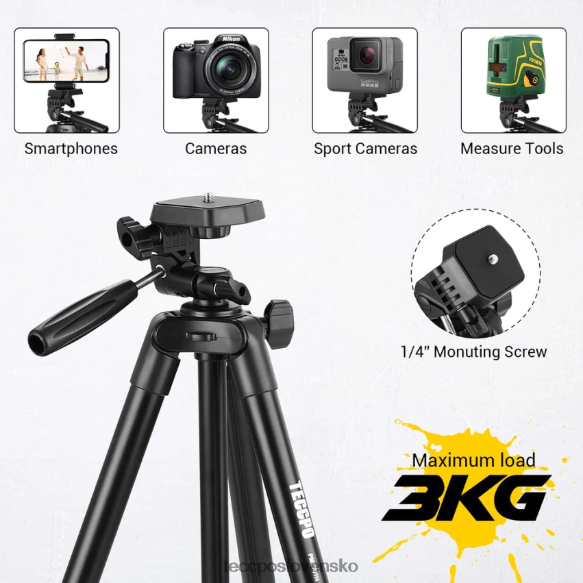 prenosný statív TECCPO príslušenstvo V6RH8X39