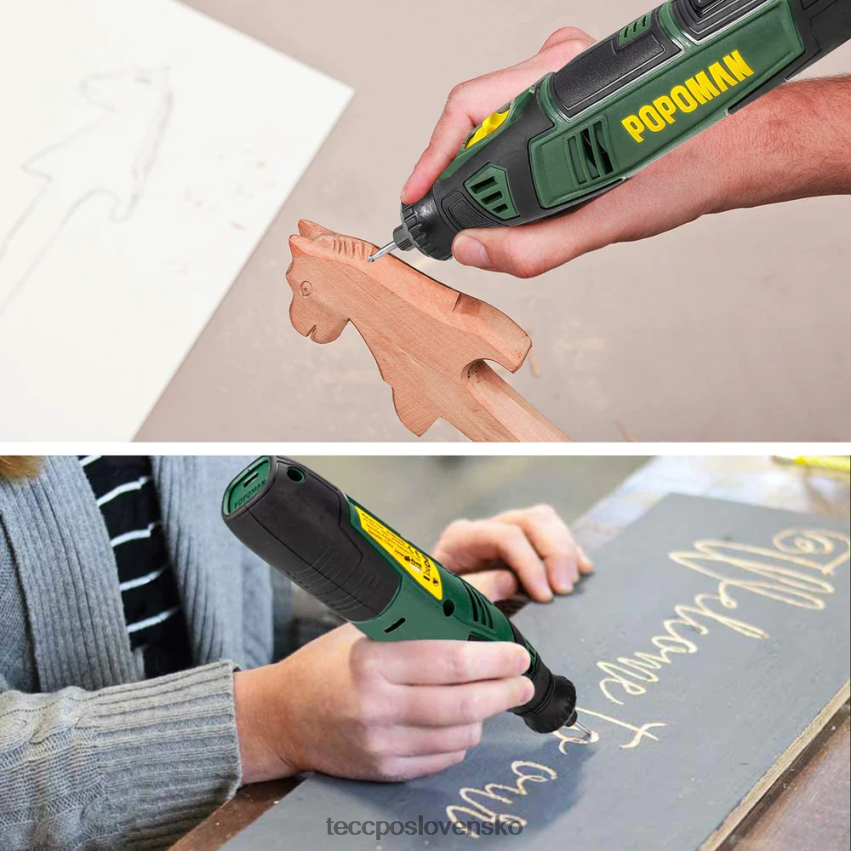 Súprava akumulátorového rotačného náradia popoman TECCPO rotačné nástroje V6RH8X45