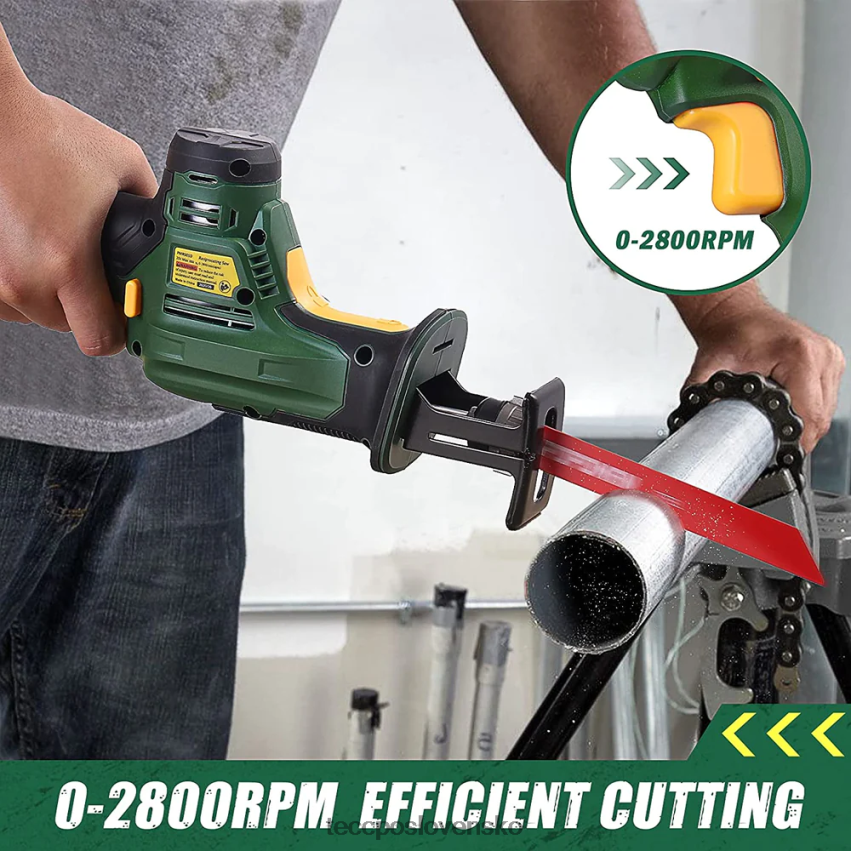 20V akumulátorová priamočiara píla TECCPO spracovanie dreva V6RH8X22