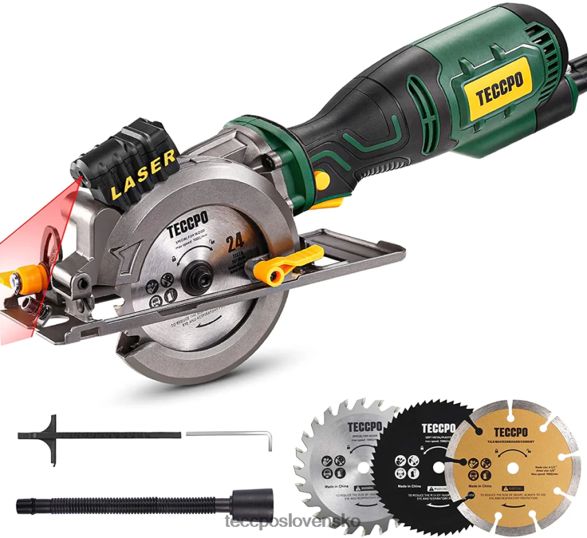 mini okružná píla TECCPO spracovanie dreva V6RH8X23
