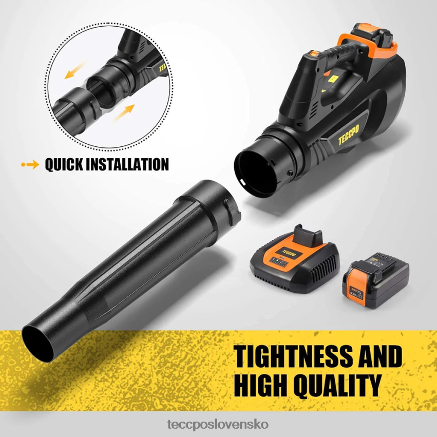 40V akumulátorový bezkartáčový fúkač lístia TECCPO starostlivosť o záhradu V6RH8X58