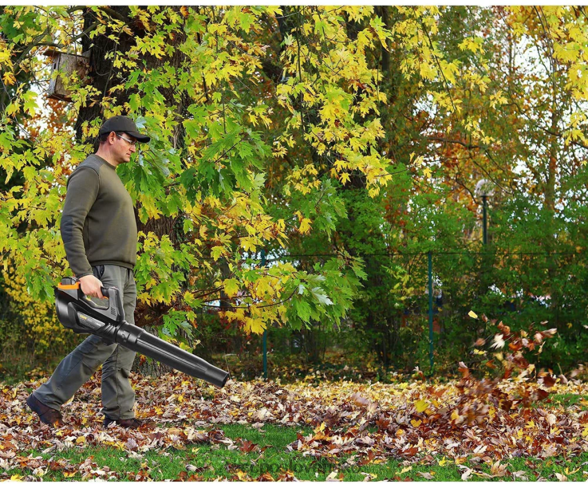 40V akumulátorový bezkartáčový fúkač lístia TECCPO starostlivosť o záhradu V6RH8X58