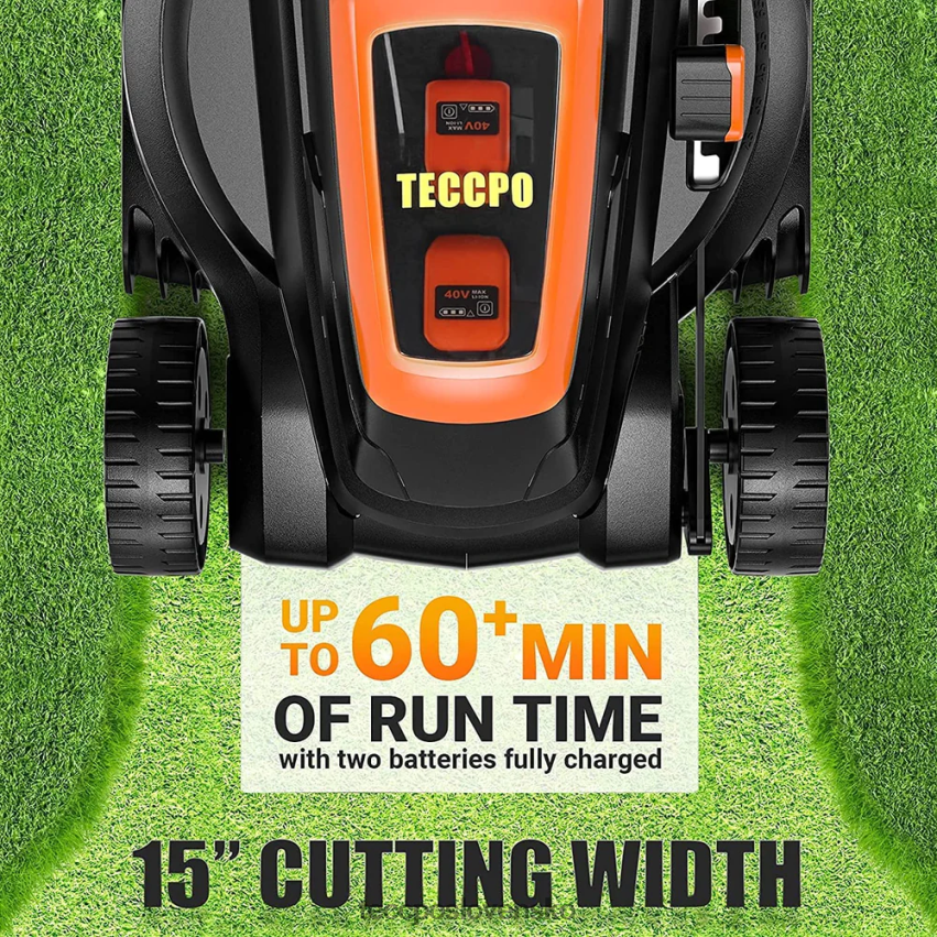 40V akumulátorová kosačka na trávu TECCPO starostlivosť o záhradu V6RH8X59