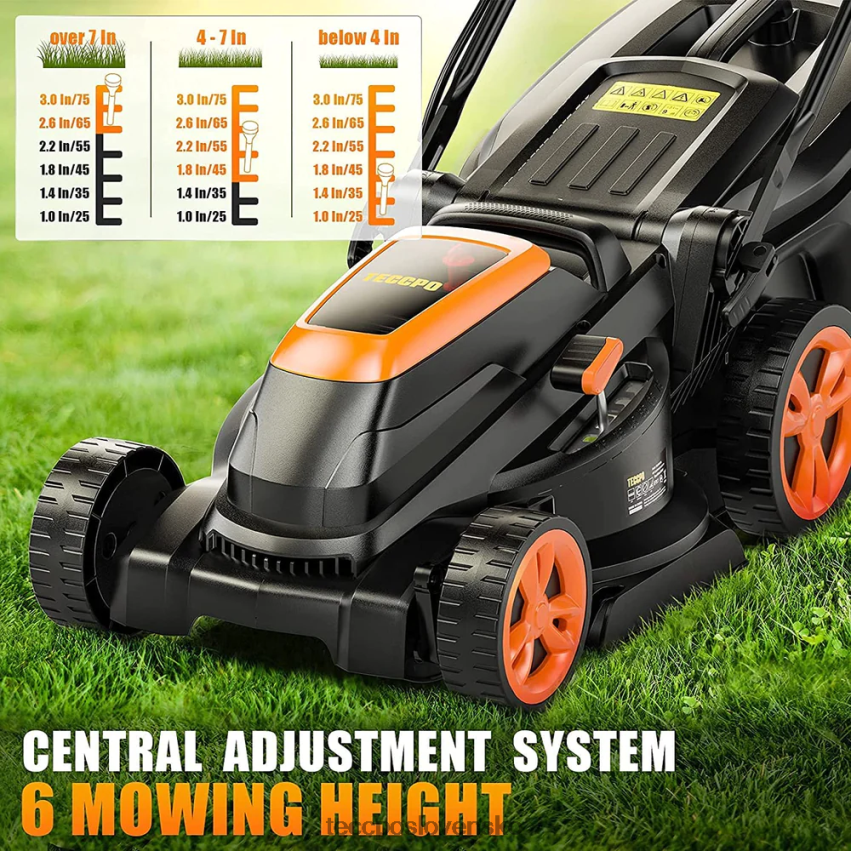 40V akumulátorová kosačka na trávu TECCPO starostlivosť o záhradu V6RH8X59