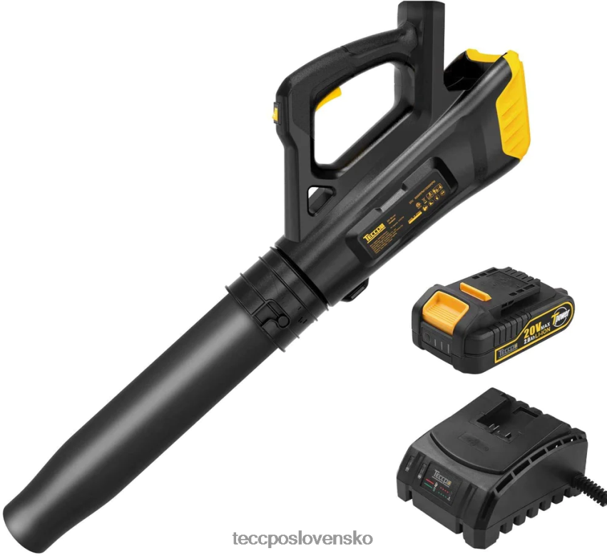akumulátorový fúkač lístia 20V TECCPO starostlivosť o záhradu V6RH8X55