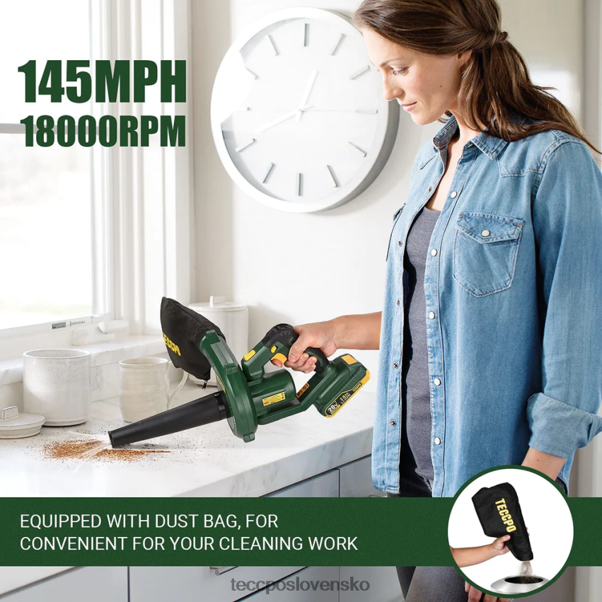 akumulátorový fúkač/zametač TECCPO starostlivosť o záhradu V6RH8X56