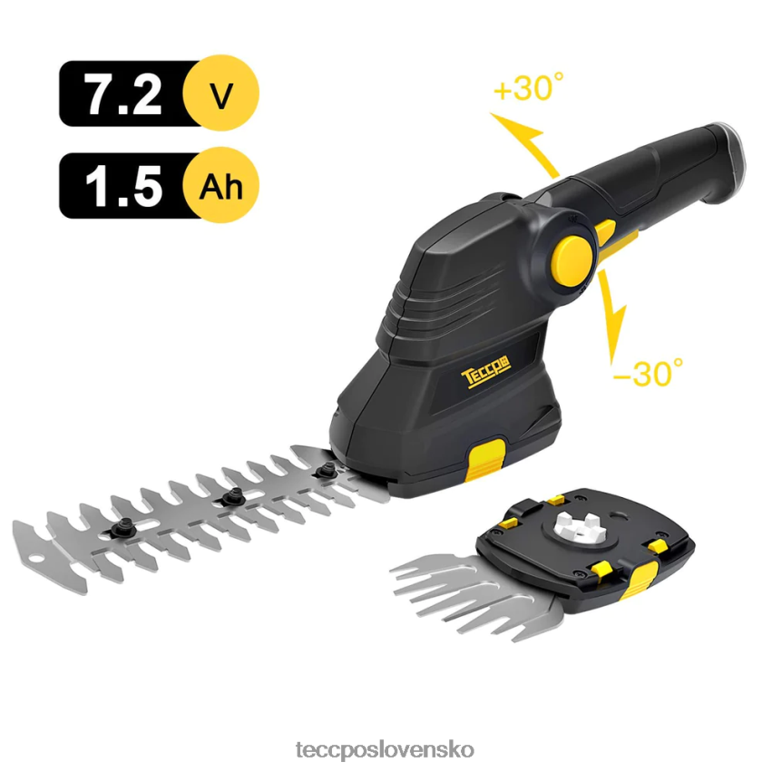 akumulátorové nožnice na trávu TECCPO starostlivosť o záhradu V6RH8X57