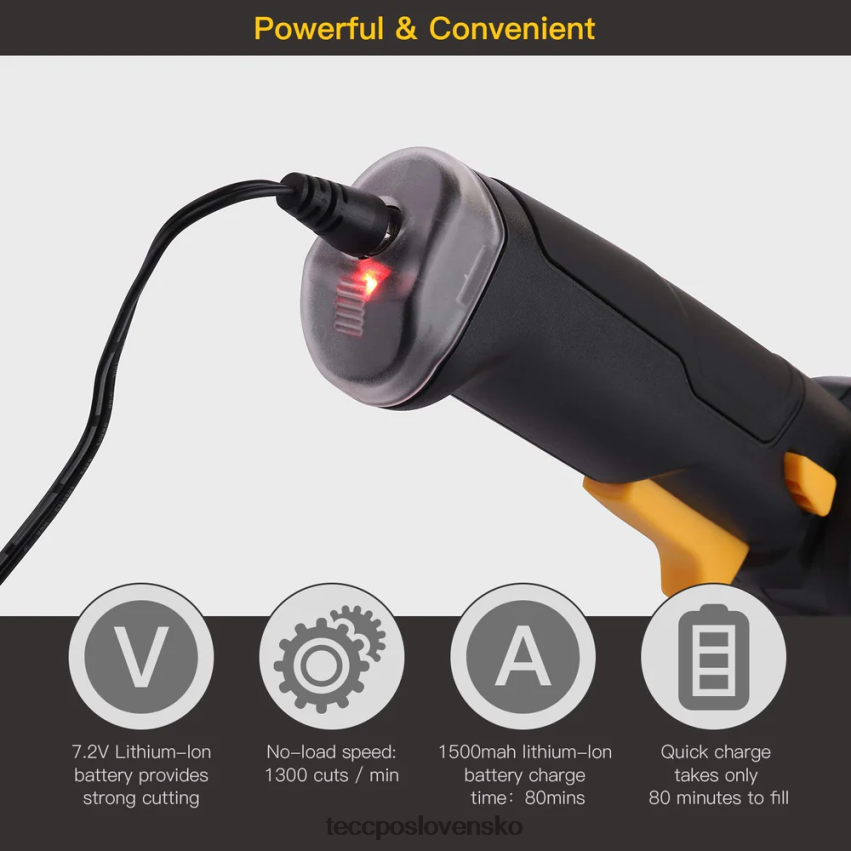 akumulátorové nožnice na trávu TECCPO starostlivosť o záhradu V6RH8X57