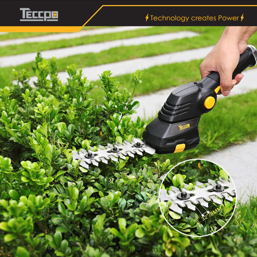 akumulátorové nožnice na trávu TECCPO starostlivosť o záhradu V6RH8X60