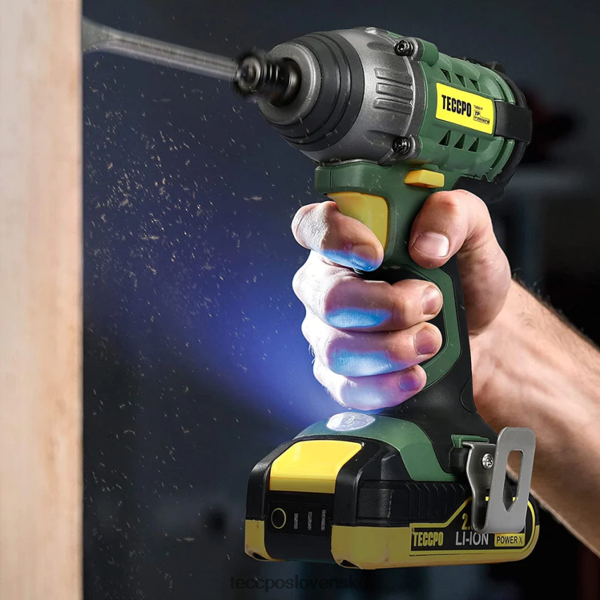 akumulátorový rázový uťahovák TECCPO vŕtačky a ovládače V6RH8X15
