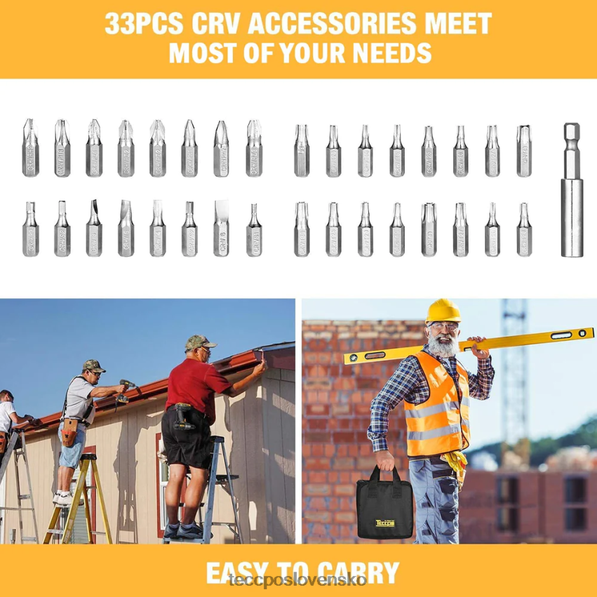 akumulátorová vŕtačka TECCPO vŕtačky a ovládače V6RH8X3